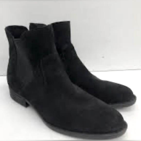 Prwnd women’s cove  Chelsea boot suede black sz 9.5 - Picture 1 of 6